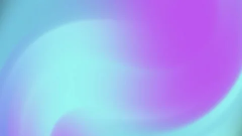 A smooth color gradient blends shades of light blue turquoise and purple Stock Footage 294661779