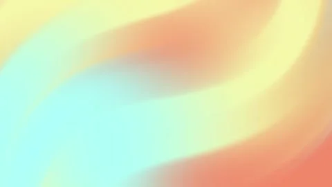 Smooth color gradient from light blue to yellow and reddish-orange hues Stock Footage 294651729