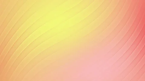 Smooth color gradient from light orange-yellow to bright yellow and reddish-pink Stock Footage 294652785