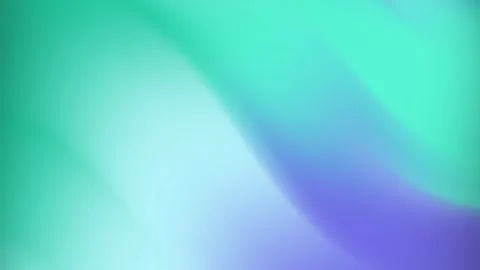 A smooth color gradient transitions from teal and blue to purple hues Stock Footage 294661953