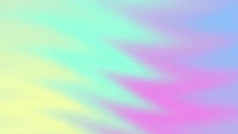 A smooth color gradient transitions from yellow to green to pink and blue Stock Footage 294659939