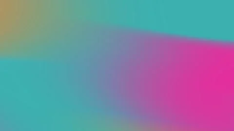 Smooth colorful gradient with pink teal and yellow hues. Stockbeeldmateriaal 333319188