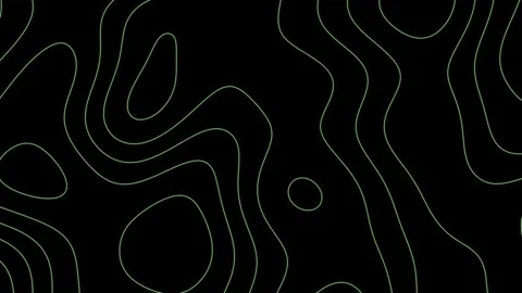 Smooth Contour Bands Flow Slowly Like Advancing Glacial Ice Stock-Footage 344514049