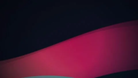 Smooth curved bands of color flow in a seamless loop Stock Footage 341490526