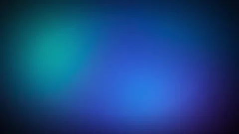 Smooth dark blue and teal abstract gradient with two soft luminous light sp.. 動画素材 336365198