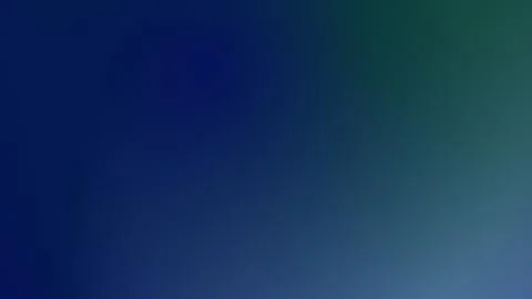 Smooth Dark Blue to Deep Green Gradient Background, Minimalist Abstract Mes.. 库存插图