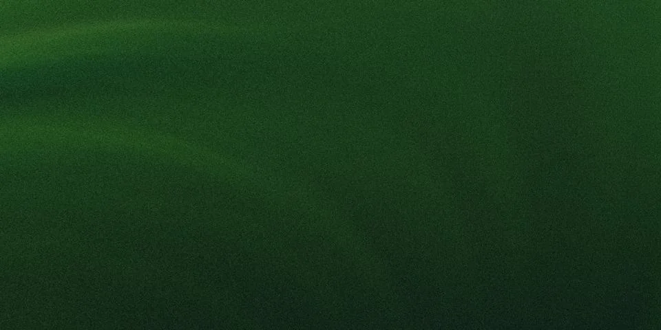 Smooth dark green solid color gradient texture Stock Illustration