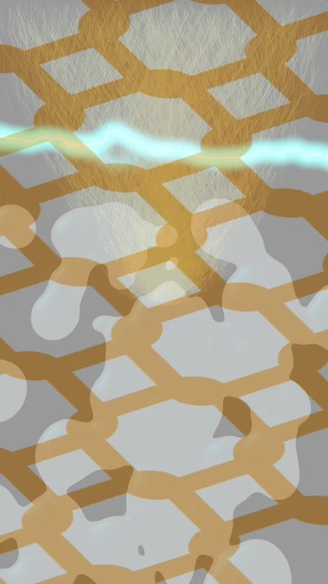 Smooth Digital Waves High End Stock Footage 328676527