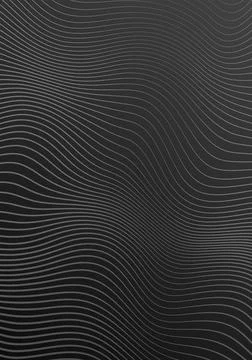 Smooth Distorted Lines Black White Gradient Vertical Background イラスト素材