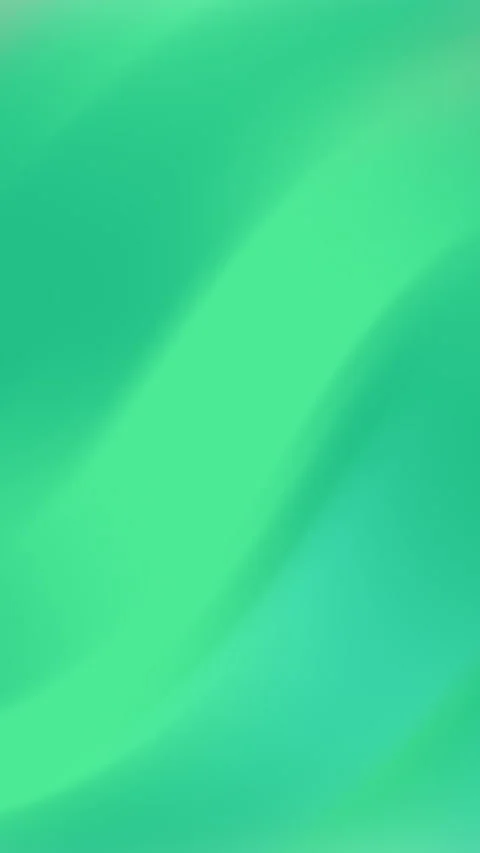 Smooth Dynamic Green Waves Liquid Motion Background Loop Stock Footage 325639235