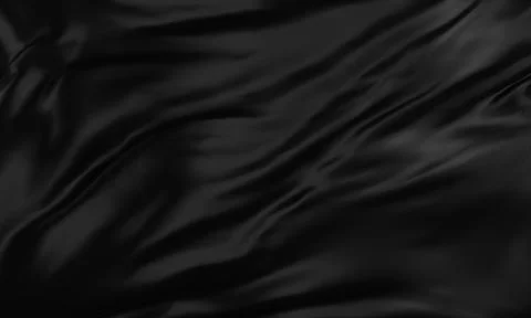 Smooth elegant Black silk background. Stock Illustration