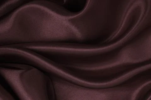 Smooth elegant brown silk or satin luxury cloth texture as abstract backgro.. Stock Illustration
