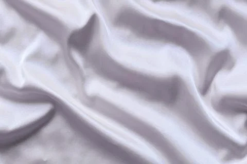 Smooth elegant gray silk with soft folds can be used as background Stock-Fotos