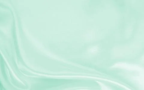 Smooth elegant green silk or satin luxury cloth texture as abstract backgro.. Stock Photos