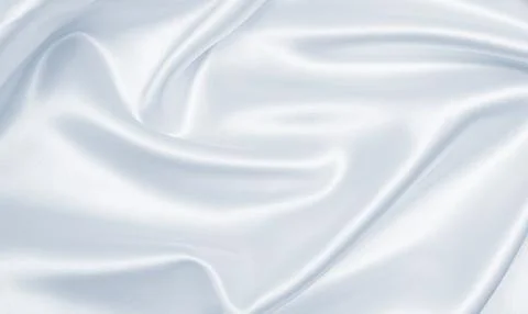 Smooth elegant grey silk or satin luxury cloth as wedding background. Luxur.. Ilustração Stock