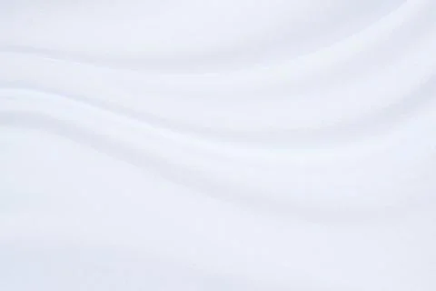Smooth elegant white silk or satin luxury cloth texture can use as wedding .. 写真素材