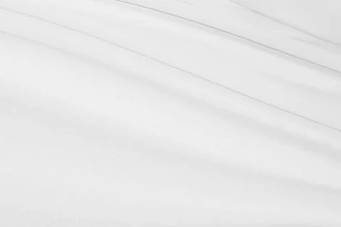 Smooth elegant white silk or satin luxury cloth texture can use as wedding .. 写真素材