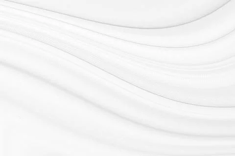 Smooth elegant white silk or satin luxury cloth texture can use as wedding .. 스톡 사진