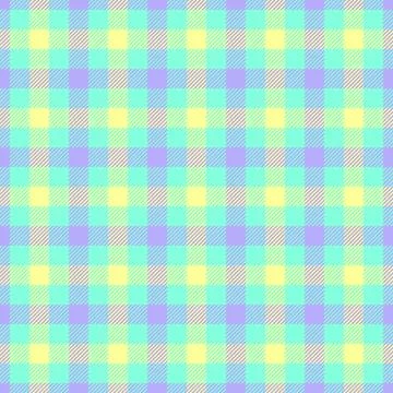 Smooth fabric pattern vector, effect plaid background tartan. Checker seaml.. Illustrazione stock