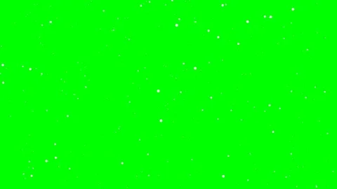 Smooth Falling Snow on Green Screen Vídeos de archivo 336562998