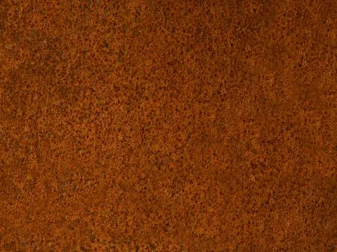 Smooth fine-grained rust texture. Rusty oxidized metal. Stock Photos