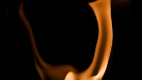 Smooth Flame Effect Stock Footage 81687596