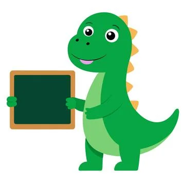 Smooth flat brontosaurus illustration with soft edges Stock-Illustration