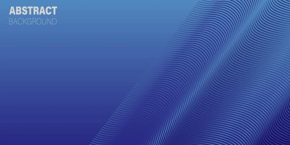 Smooth flow of wavy shape with gradient vector abstract background 스톡 일러스트