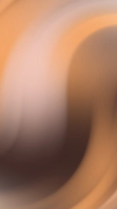 Smooth flowing abstract background with warm orange and brown gradient Stock Footage 327253512