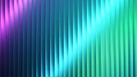 Smooth flowing abstract glass gradient animation of cyan and violet colors Stock Footage 324079394