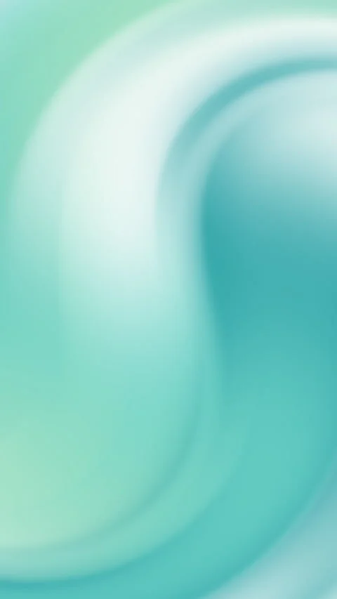 Smooth flowing abstract gradient background with teal and green colors Stock Footage 327254173