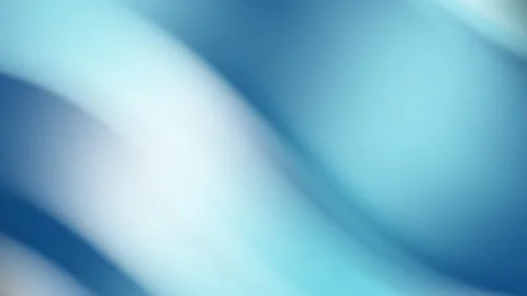 Smooth Flowing Blue and White Abstract Gradient Waves Background Loop Vídeo Stock 327334396