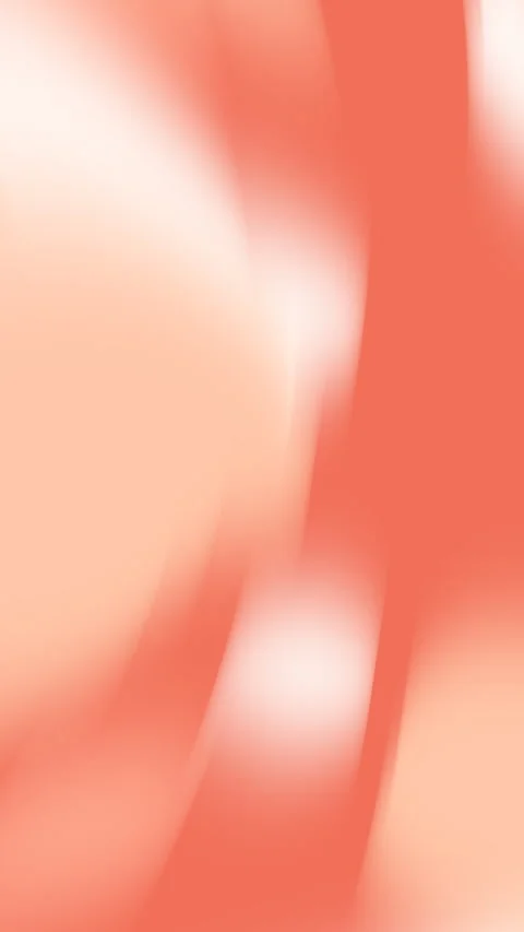 Smooth Flowing Coral Orange Gradient Abstract Motion Background Stock Footage 327253882
