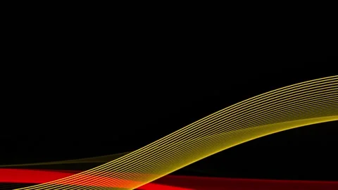 Smooth Flowing Digital Waves with a Futuristic Aesthetic Stock Footage 317086231