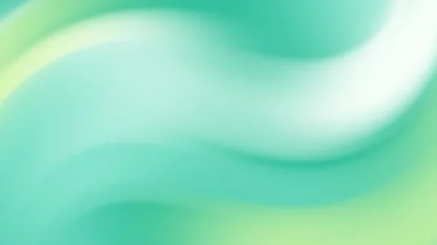 Smooth Flowing Gradient Abstract Background with Soft Green and Teal Hues Stock Footage 327502681