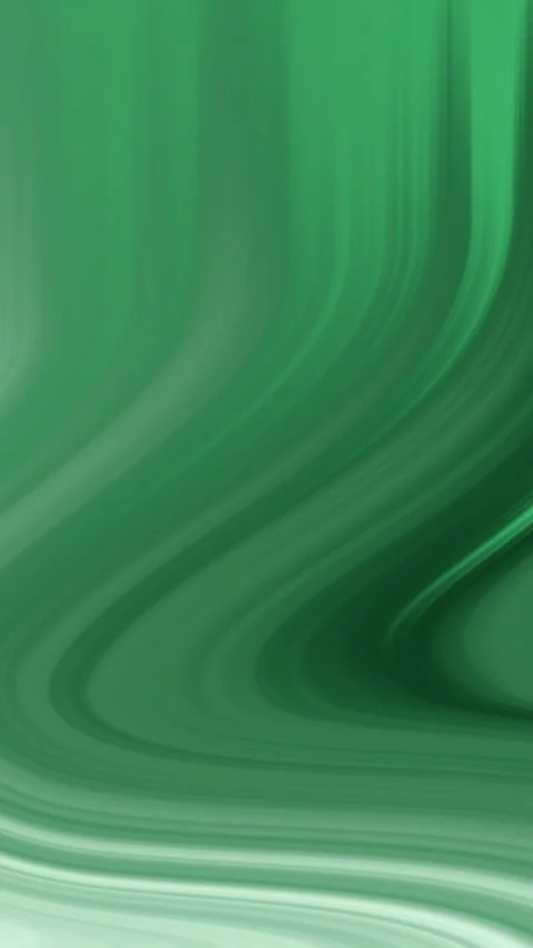 Smooth flowing green abstract background with dynamic wavy lines Stock-Footage 325640977