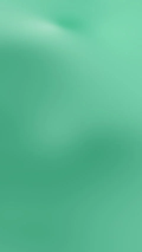 Smooth Flowing Mint Green Abstract Gradient Background Loop Stock Footage 327502358