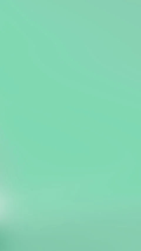 Smooth Flowing Mint Green Abstract Gradient Background Loop Animation Stock Footage 327502360