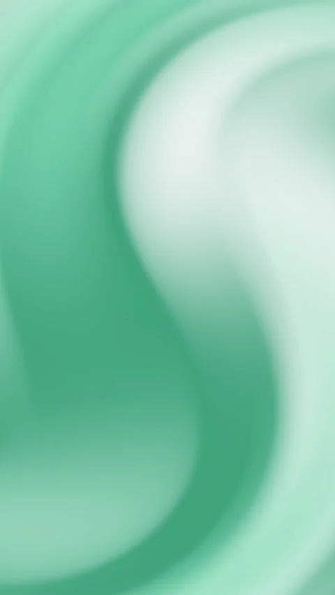 Smooth flowing mint green and white abstract gradient background Stock-Footage 327502357
