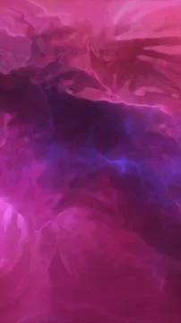 Smooth flowing pink liquid texture with soft gradients and dreamy light dif.. Illustrazione stock