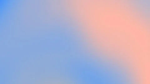 Smooth Fluid Gradient Background Loop with Blue and Peach Tones Stock Footage 327502013