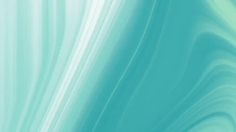 Smooth fluid motion graphic background with elegant teal and white swirls Stock Footage 327253674