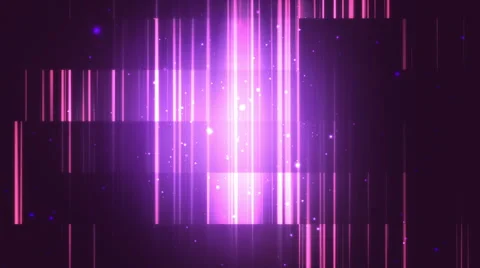 Smooth Fractal Lines Purple Loopable Background Video stock 65176775