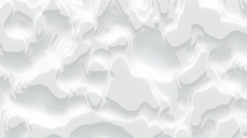 Smooth fractal noise elements on the surface. Bright, milky motion background. Vídeos de archivo 165311682