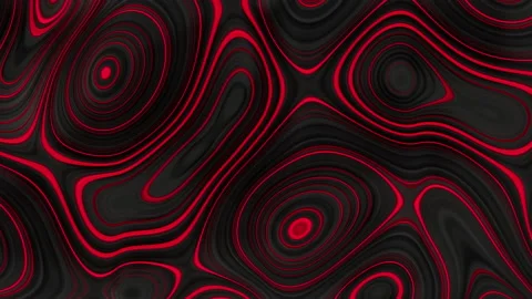 Smooth fractal noise striped elements on the surface. Dark motion background. Stock Footage 148594931