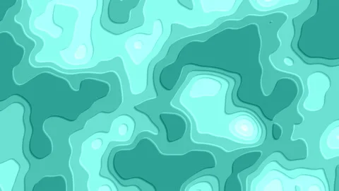 Smooth fractal noise striped elements on the surface. Stock Footage 219848798