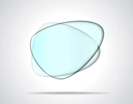 Smooth glass plates Stock Illustration