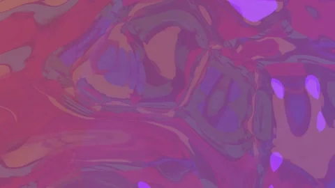 A smooth glossy purple surface with reflections slowly deforms against a light b Stock Footage 161183983