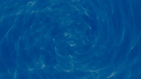 Smooth Glowing Tunnel Effects Video stock 294143725