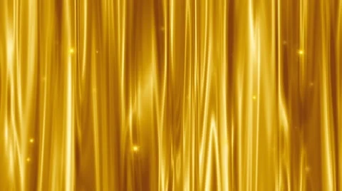 Smooth Gold Particles Background Loop Stock Footage 52463851